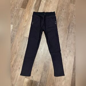 Black Slim Stretch Leggings Pants